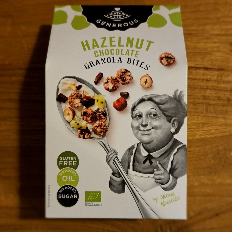 Generous Hazelnut Chocolate Granola Bites