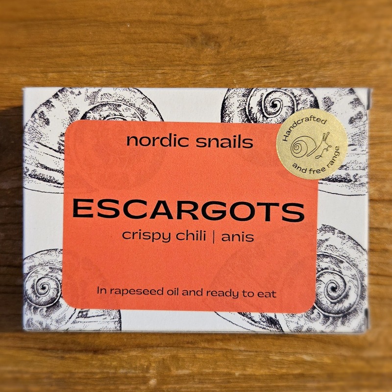 Nordic Snails Escargots Crispy Chili & Anis
