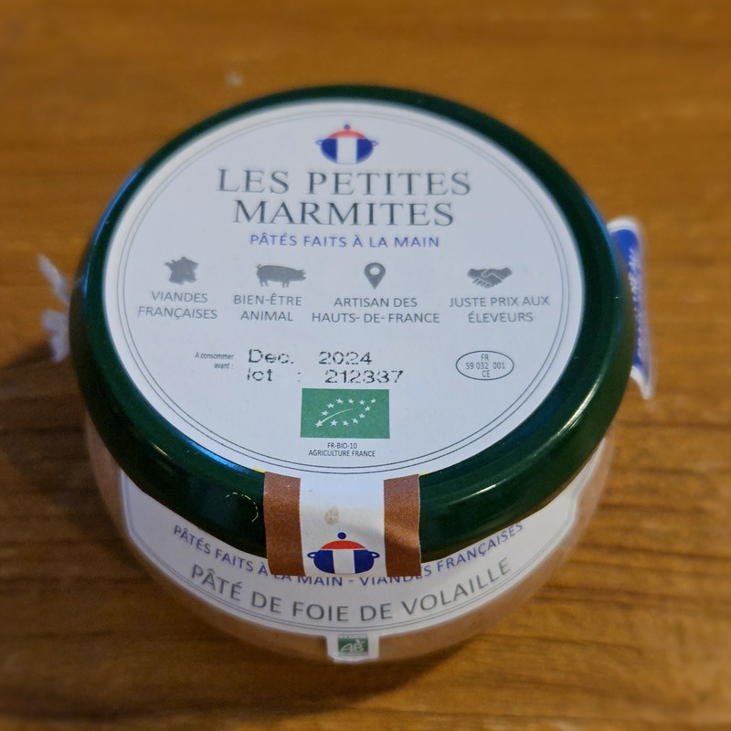 Les Petites Marmites Geflügelleberpastete
