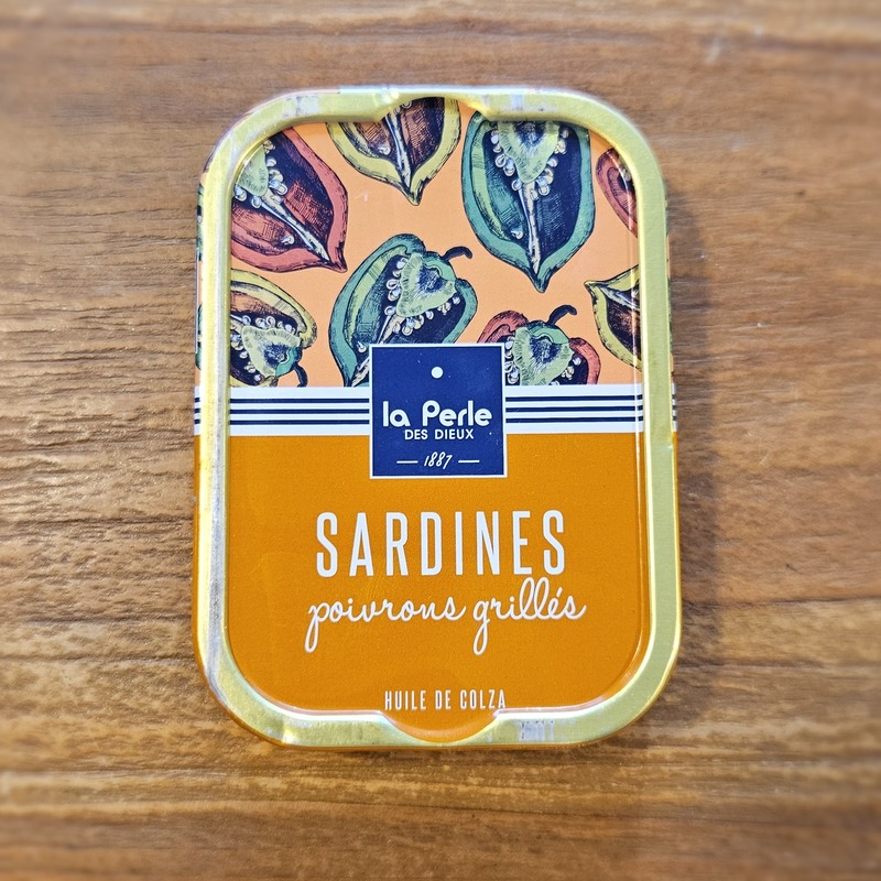 La Perle des Dieux Sardines poivrous grilles