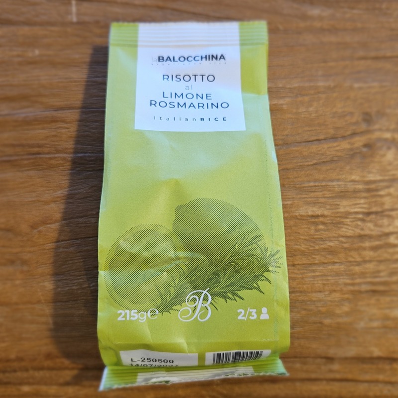 La Balocchina Risotto al limone e rosmarino