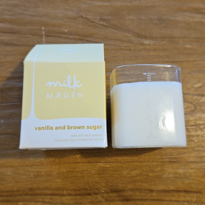 MAEGEN Vanilla & Brown Sugar Milk Candle