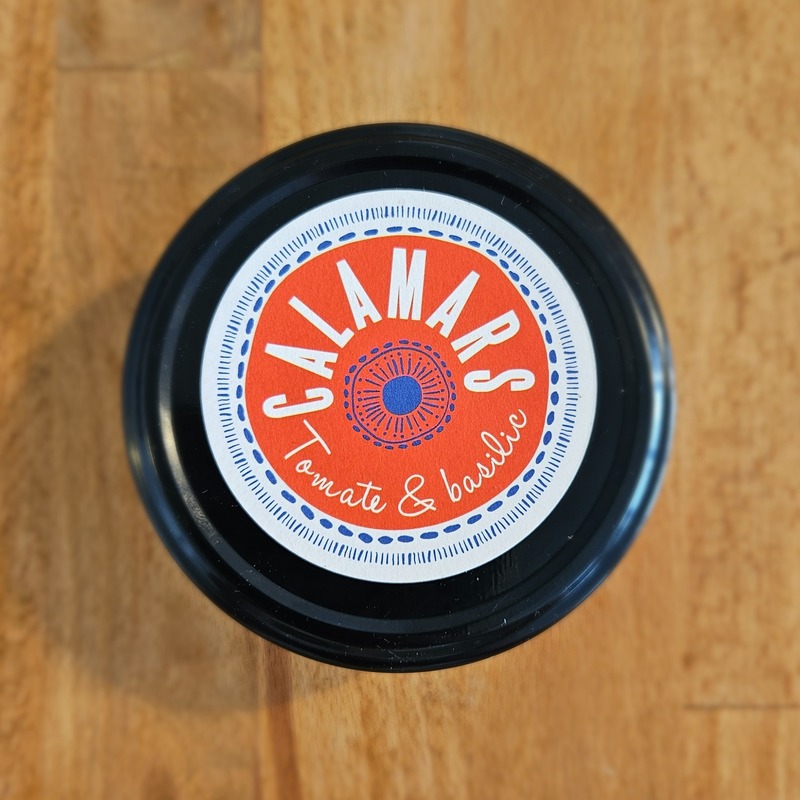 La Perle des Dieux Calamars Tomate & Basilic